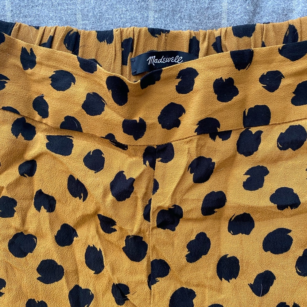 Madewell wide leg pull on pant